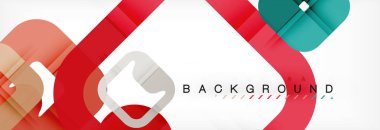 Geometrik arka plan, çok renkli şablonu için iş veya teknoloji sunu veya web broşür kapak düzeni, duvar kağıdı kare.