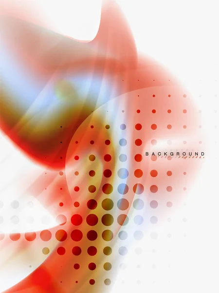 背景抽象-液体颜色波浪流 — 图库矢量图片