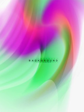 Arka plan soyut sıvı renkler tasarım