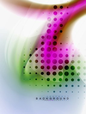 Arka plan renk akışı, sıvı tasarım