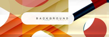 Geometrik arka plan. Modern örtüşen üçgenler. Mesajınız için alışılmadık renkli şekiller. İş veya teknik okul sunuyu, app kapak