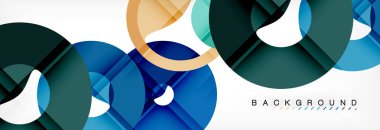 Modern geometrik soyut arkaplan