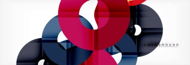 Geomtric modern arka planlar, yüzük şablon soyut.