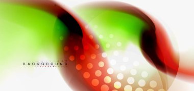 Sıvı akan dalga arka plan