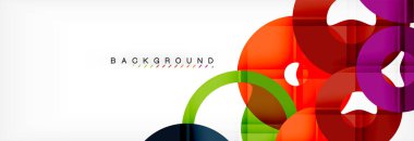 Geomtric modern arka planlar, yüzük şablon soyut.