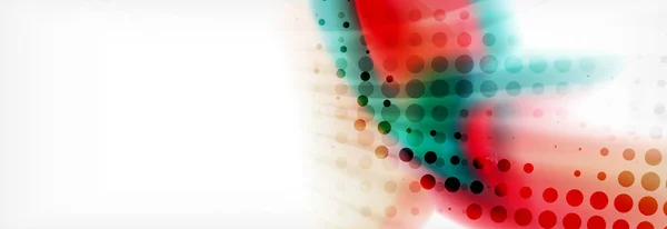 Bakgrunden abstrakta holografisk flytande färger våg design — Stock vektor