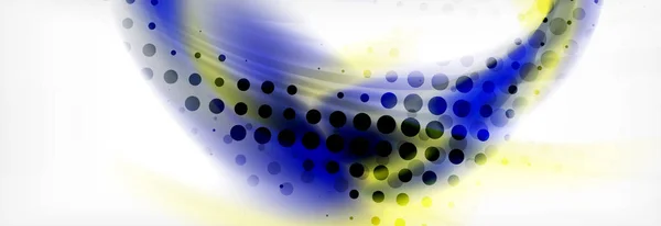 Projeto holográfico abstrato das cores líquidas do fundo — Vetor de Stock