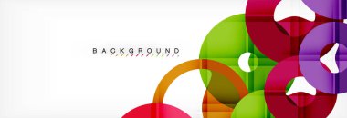 Modern geometrik soyut arkaplan