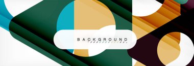 Geometrik arka plan. Modern örtüşen üçgenler. Mesajınız için alışılmadık renkli şekiller. İş veya teknik okul sunuyu, app kapak