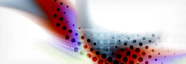 Fond abstrait holographique couleurs liquides design — Image vectorielle