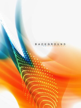 Arka plan renk akışı, sıvı tasarım