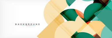 Yarı daire arka plan, modern geometrik desen tasarım. İş veya teknoloji tanıtım tasarım şablonu, broşür veya el ilanı desenli veya geometrik web afiş