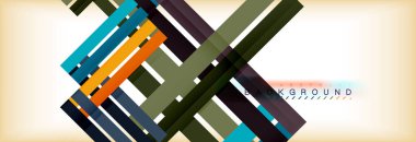 Satır arka plan, vektör modern şablonu