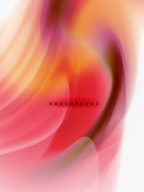 Arka plan soyut - sıvı dalga akışı renkler.