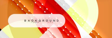 Vektör dairesel geometrik arka plan