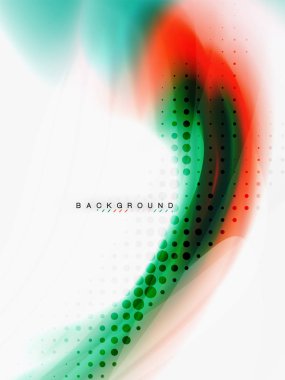 Arka plan renk akışı, sıvı tasarım