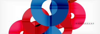 Geomtric modern arka planlar, yüzük şablon soyut.