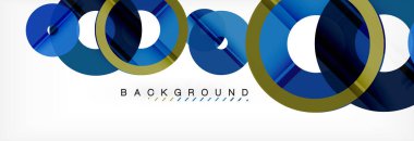 Modern geometrik soyut arkaplan