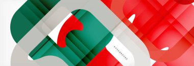 Geometrik arka plan, çok renkli şablonu için iş veya teknoloji sunu veya web broşür kapak düzeni, duvar kağıdı kare.