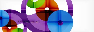 Modern geometrik soyut arkaplan