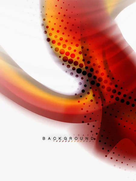 Hintergrund abstrakte flüssige Farben Design — Stockvektor