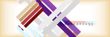 Satır arka plan, vektör modern şablonu