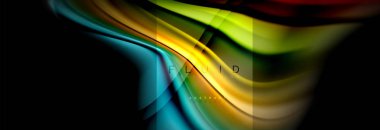 Tasarım, renkli mermer ya da plastik dalgalı doku geçmişi, çok renkli şablonu için iş veya teknoloji sunu veya web broşür kapak tasarımı sıvı gökkuşağı sıvı soyut şekiller, renkler