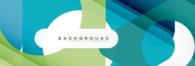 Geometrik arka plan. Modern örtüşen üçgenler. Mesajınız için alışılmadık renkli şekiller. İş veya teknik okul sunuyu, app kapak