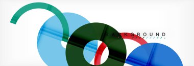 Modern geometrik soyut arkaplan