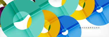 Geomtric modern arka planlar, yüzük şablon soyut.