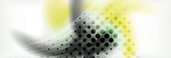 Abstrakt bakgrund holografisk flytande färger design — Stock vektor