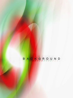 Arka plan soyut - sıvı dalga akışı renkler.