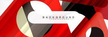 Geometrik arka plan. Modern örtüşen üçgenler. Mesajınız için alışılmadık renkli şekiller. İş veya teknik okul sunuyu, app kapak