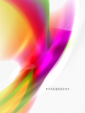 Arka plan soyut sıvı renkler tasarım