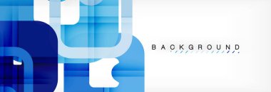 Geometrik arka plan, çok renkli şablonu için iş veya teknoloji sunu veya web broşür kapak düzeni, duvar kağıdı kare.