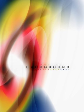 Arka plan soyut - sıvı dalga akışı renkler.