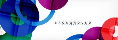 Modern geometrik soyut arkaplan