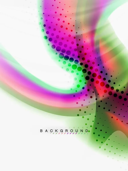 Abstracte vloeistof kleuren achtergrondontwerp — Stockvector
