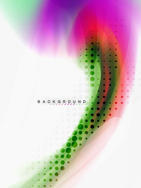 背景抽象的な液色設計 — ストックベクタ