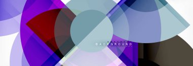 Arka plan parlak geometrik tasarım daireler