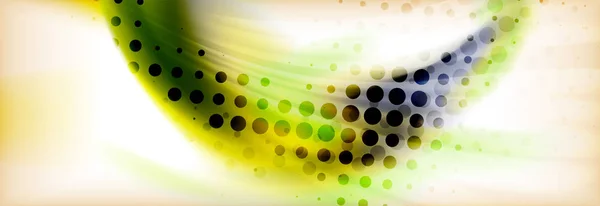 Абстрактний фон голографічного дизайну рідких кольорів — стоковий вектор