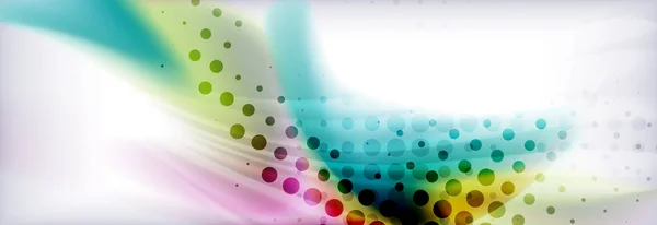 Sfondo astratto olografico disegno colori liquidi — Vettoriale Stock