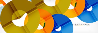 Modern geometrik soyut arkaplan