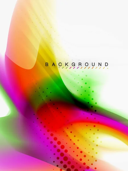 Background abstract fluid colors design — Stock Vector