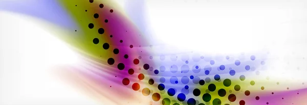 Абстрактний фон голографічного дизайну рідких кольорів — стоковий вектор