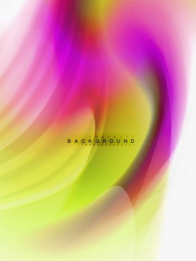 Arka plan renk akışı, sıvı tasarım