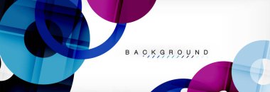 Geomtric modern arka planlar, yüzük şablon soyut.