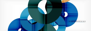 Modern geometrik soyut arkaplan