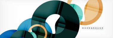 Modern geometrik soyut arkaplan