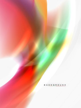 Arka plan renk akışı, sıvı tasarım